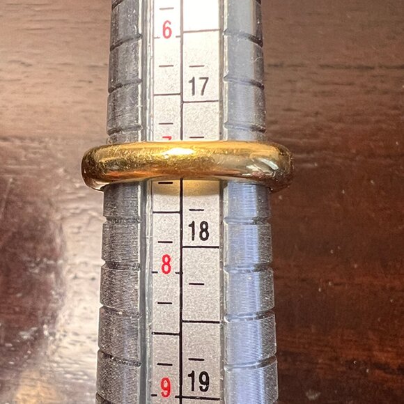 Bvlgari Bulgari 18K YG Parentesi Ring - Picture 6 of 7